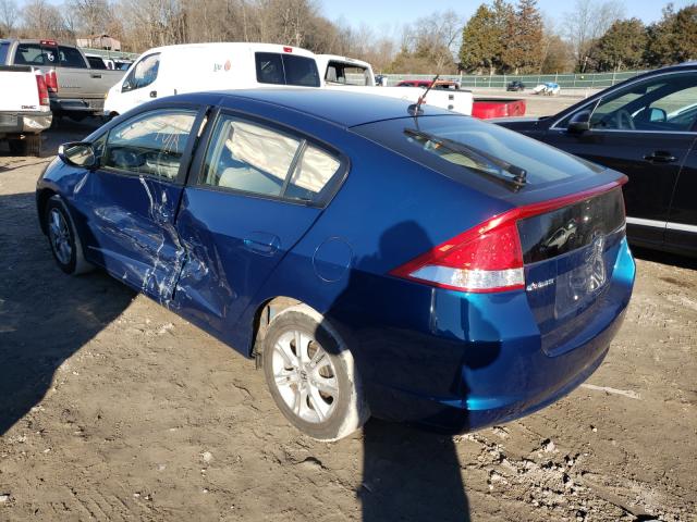 2011 HONDA INSIGHT EX JHMZE2H75BS000068