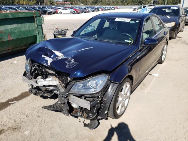 2012 MERCEDES-BENZ C 350 WDDGF5HB0CR211981