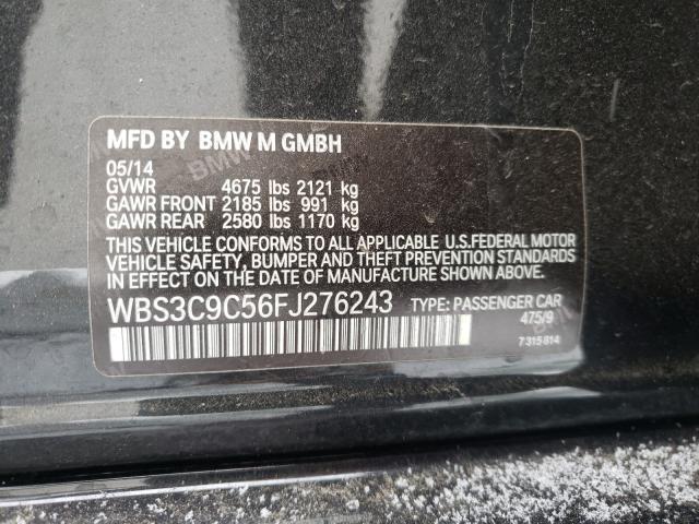 2015 BMW M3 WBS3C9C56FJ276243