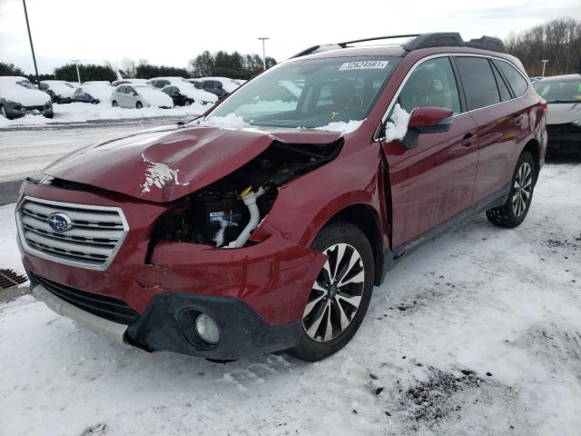 2016 SUBARU OUTBACK 3. 4S4BSENC8G3301784