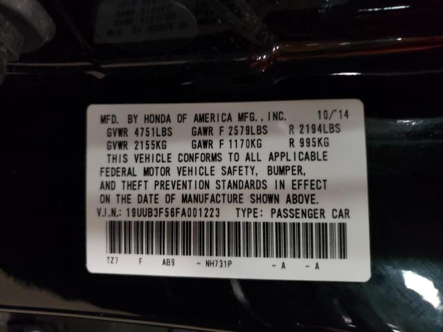 2015 ACURA TLX TECH 19UUB3F56FA001223