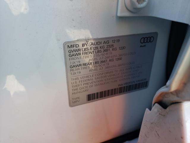 2020 AUDI Q3 PRESTIG WA1FECF37L1054838