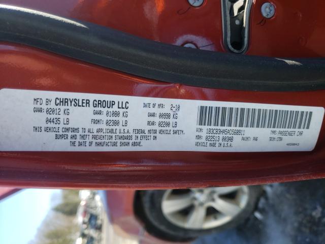 2010 DODGE CALIBER MA 1B3CB3HA5AD568911