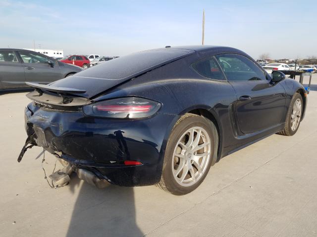 2018 PORSCHE CAYMAN WP0AA2A8XJK260915