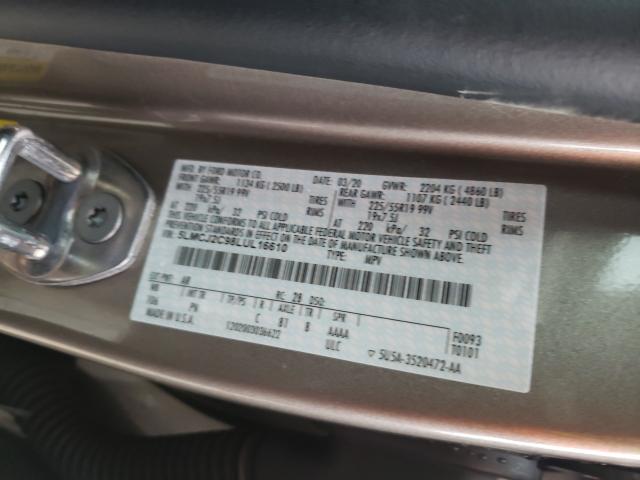 2020 LINCOLN CORSAIR RE 5LMCJ2C98LUL16610