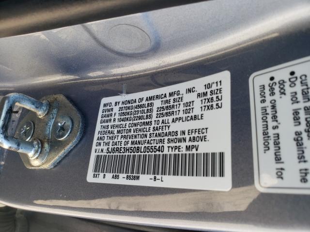 2011 HONDA CR-V EX 5J6RE3H50BL055540