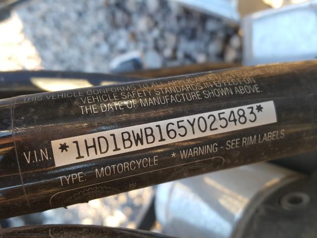 2005 HARLEY-DAVIDSON FLSTCI 1HD1BWB165Y025483