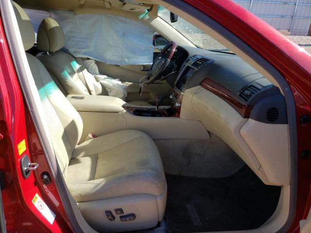 2010 LEXUS LS 460 JTHBL5EF7A5100013