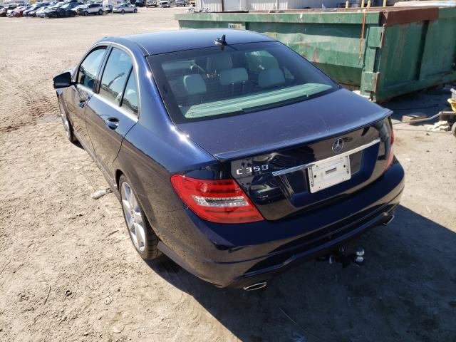 2012 MERCEDES-BENZ C 350 WDDGF5HB0CR211981