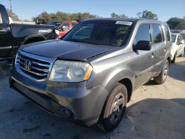 2013 HONDA PILOT LX 5FNYF3H2XDB013466