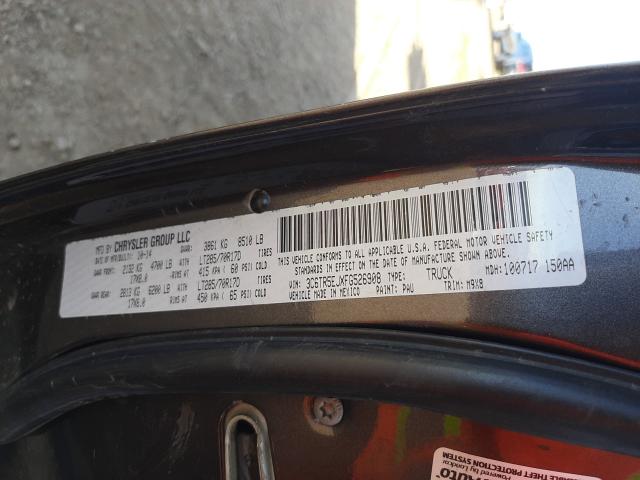 2015 RAM 2500 POWER 3C6TR5EJXFG526908