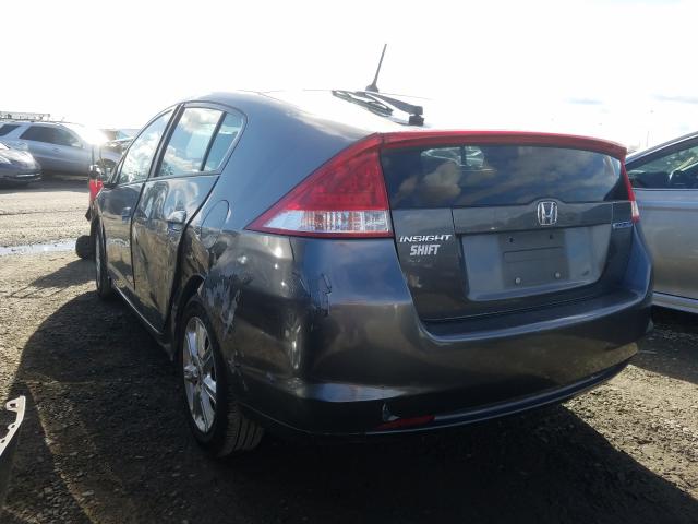 2010 HONDA INSIGHT EX JHMZE2H72AS030448