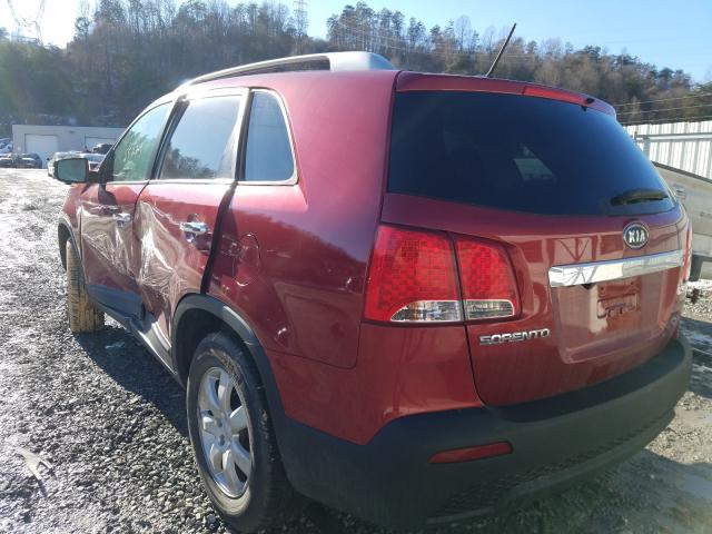 2011 KIA SORENTO BA 5XYKT3A19BG072563