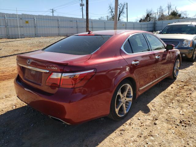2010 LEXUS LS 460 JTHBL5EF7A5100013