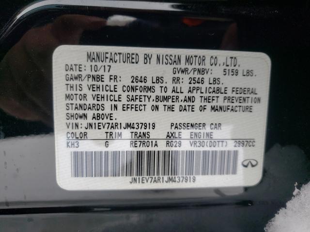 2018 INFINITI Q50 LUXE JN1EV7AR1JM437919