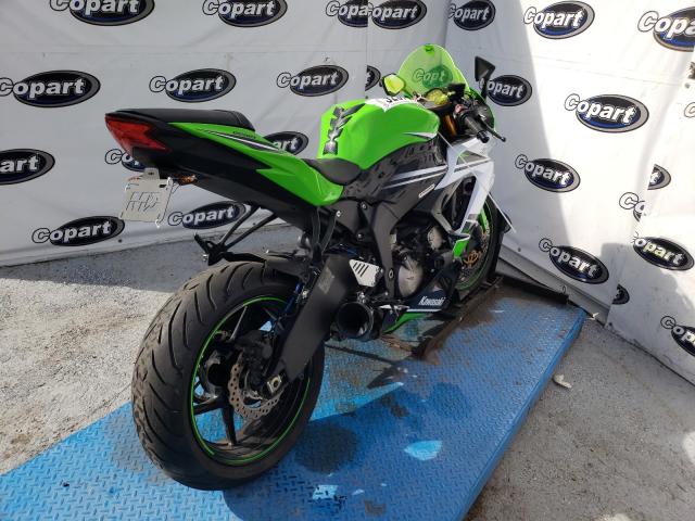 2015 KAWASAKI ZX636 E JKBZXJE19FA014336
