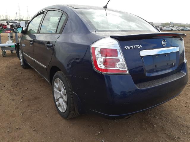 2011 NISSAN SENTRA 2.0 3N1AB6AP3BL649331