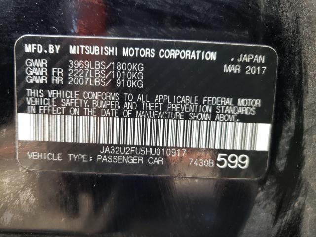 2017 MITSUBISHI LANCER ES JA32U2FU5HU010917