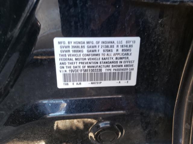 2014 ACURA ILX 20 PRE 19VDE1F58EE003330