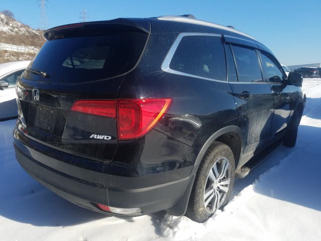 2016 HONDA PILOT EXL 5FNYF6H57GB117350