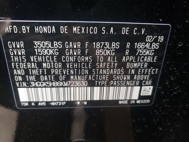 2019 HONDA FIT EX 3HGGK5H86KM723630