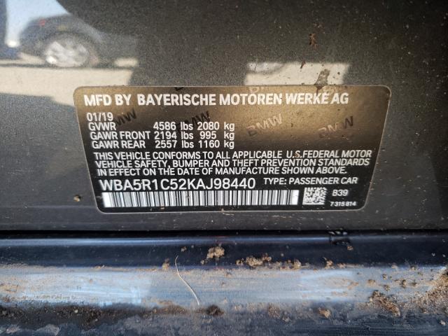 2019 BMW 330I WBA5R1C52KAJ98440