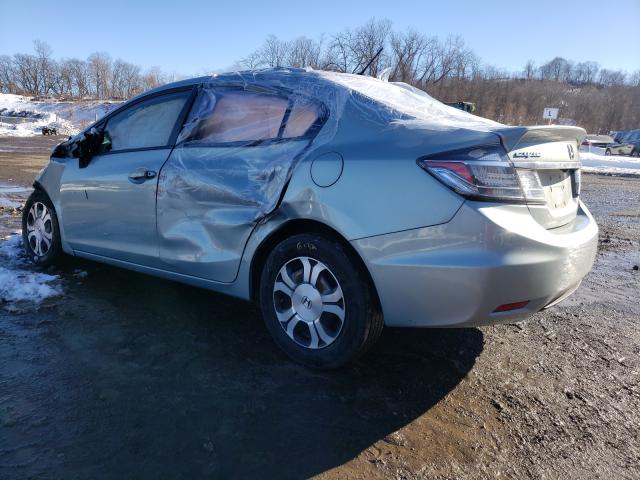 2013 HONDA CIVIC HYBR 19XFB4F23DE200808