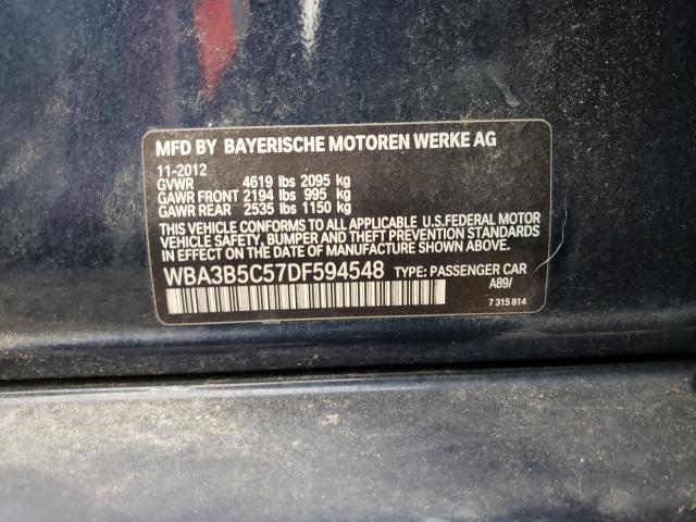 2013 BMW 328XI SULE WBA3B5C57DF594548