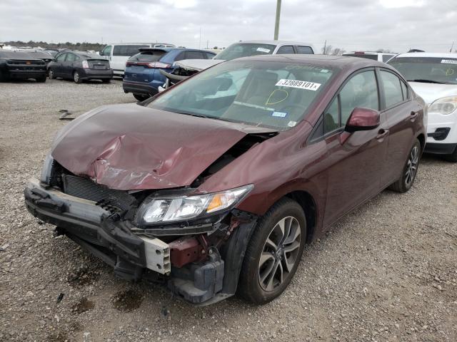 2013 HONDA CIVIC EXL 19XFB2F91DE055110
