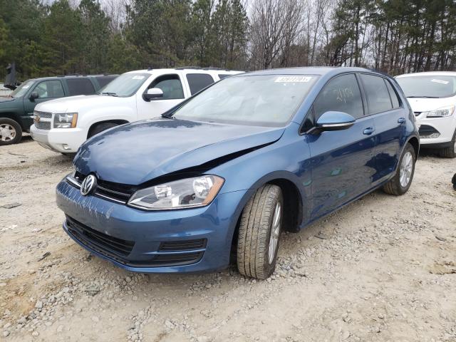 2017 VOLKSWAGEN GOLF S 3VW217AU0HM016611