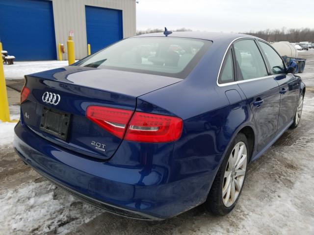 2014 AUDI A4 PREMIUM WAUBFAFL4EN013761