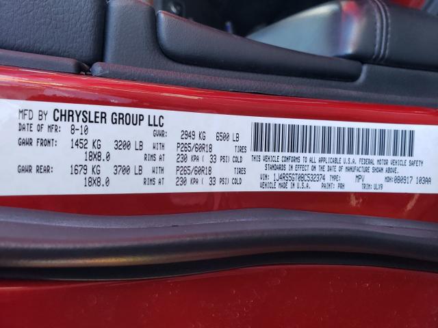 2011 JEEP GRAND CHER 1J4RS5GT0BC532374