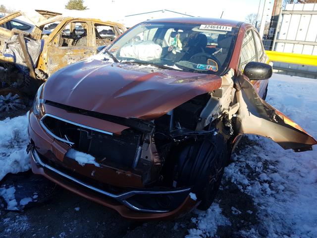 2019 MITSUBISHI MIRAGE LE ML32A5HJ9KH015944