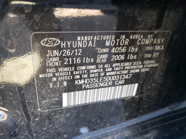 2013 HYUNDAI ELANTRA GT KMHD35LE5DU031347