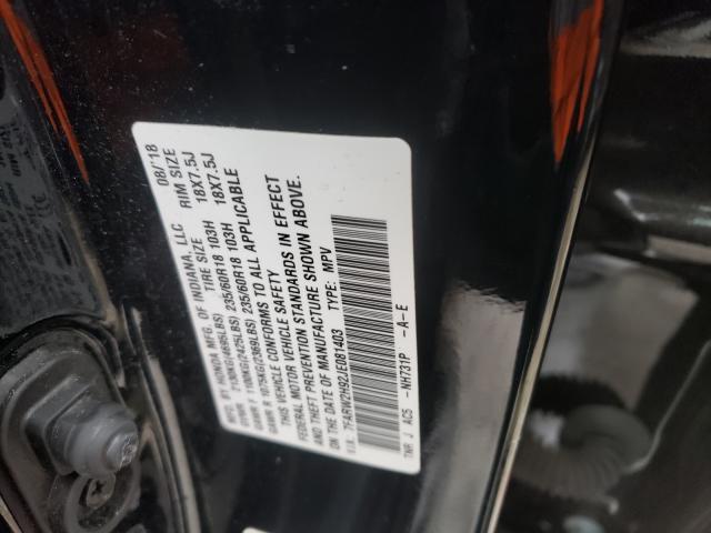 2018 HONDA CR-V TOURI 7FARW2H92JE081403