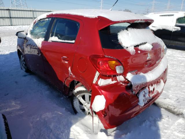 2015 MITSUBISHI MIRAGE ES ML32A4HJ2FH013727