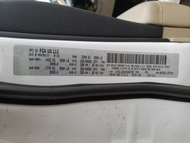 2017 DODGE DURANGO GT 1C4RDJDG8HC606732