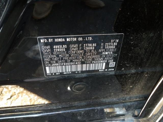2016 ACURA RLX ADVANC JH4KC1F93GC001422