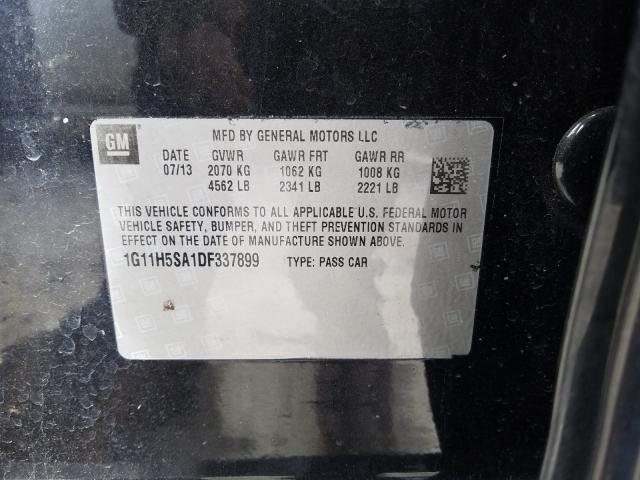 2013 CHEVROLET MALIBU LTZ 1G11H5SA1DF337899