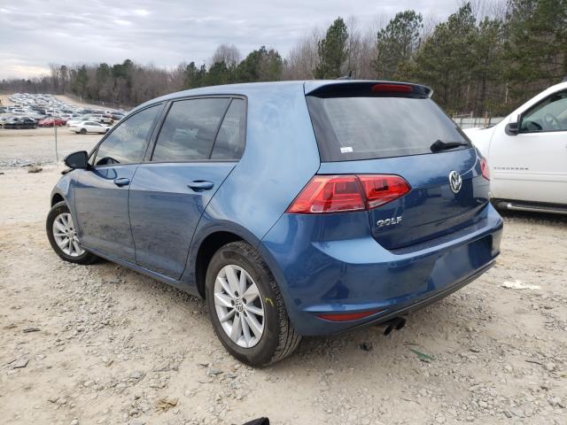 2017 VOLKSWAGEN GOLF S 3VW217AU0HM016611