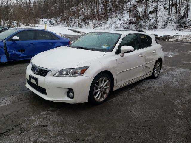 2012 LEXUS CT 200 JTHKD5BH2C2101402