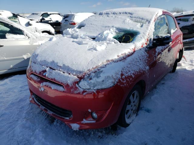 2015 MITSUBISHI MIRAGE ES ML32A4HJ2FH013727