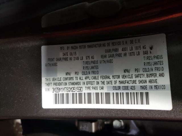 2016 MAZDA 3 TOURING 3MZBM1M78GM251590