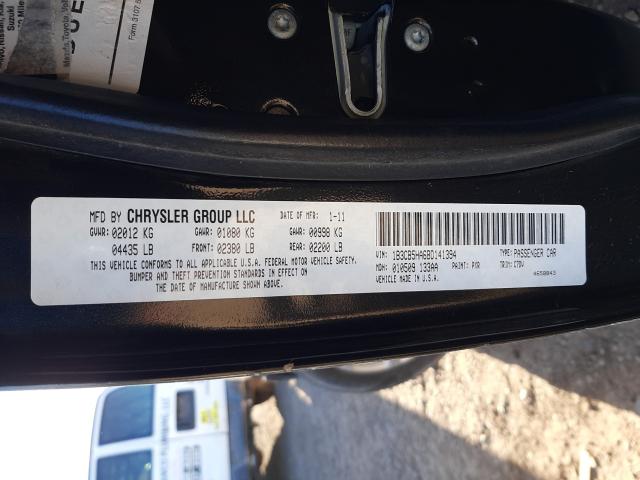 2011 DODGE CALIBER HE 1B3CB5HA6BD141394