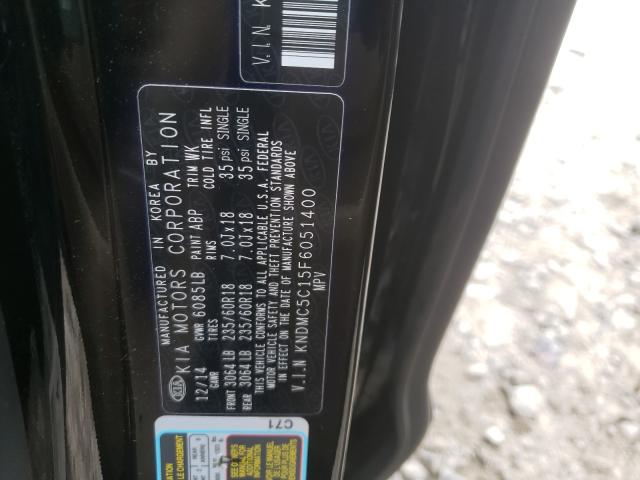 2015 KIA SEDONA EX KNDMC5C15F6051400