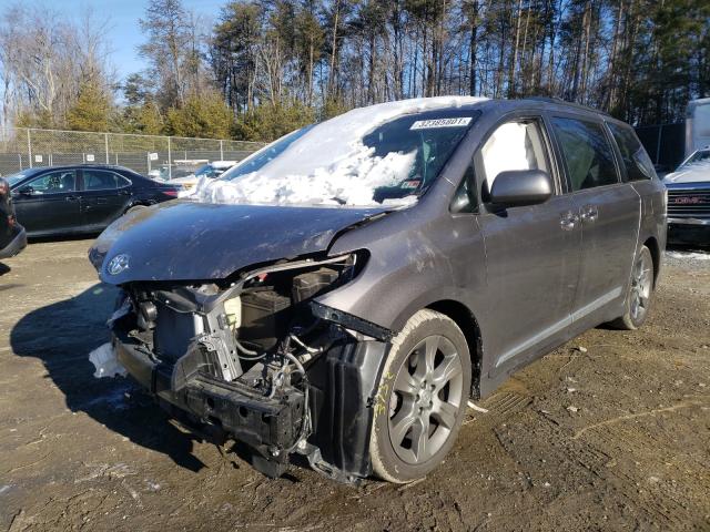 2016 TOYOTA SIENNA SE 5TDXK3DC7GS756060