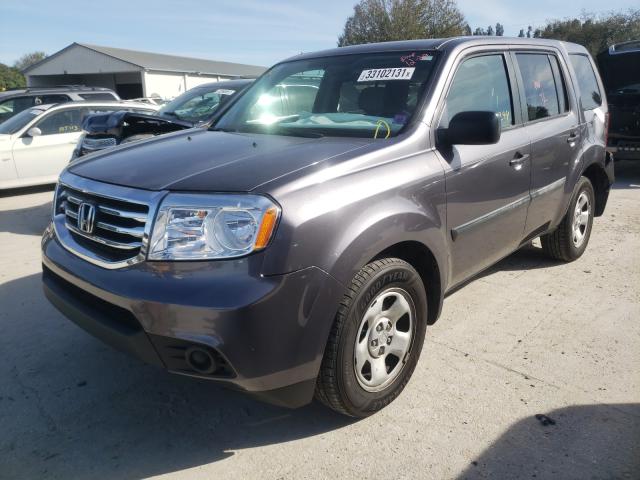 2015 HONDA PILOT LX 5FNYF3H22FB023699