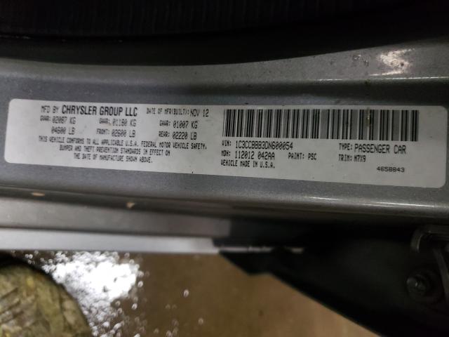 2013 CHRYSLER 200 TOURIN 1C3CCBBB3DN600054