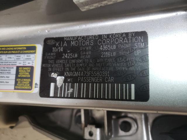 2015 KIA OPTIMA LX KNAGM4A73F5580391