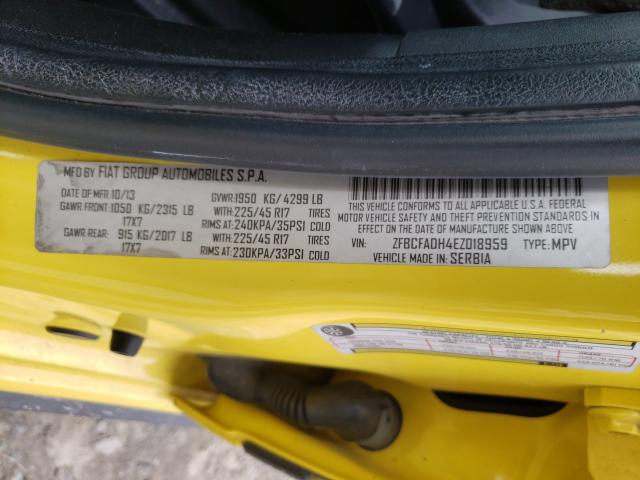 2014 FIAT 500L TREKK ZFBCFADH4EZ018959